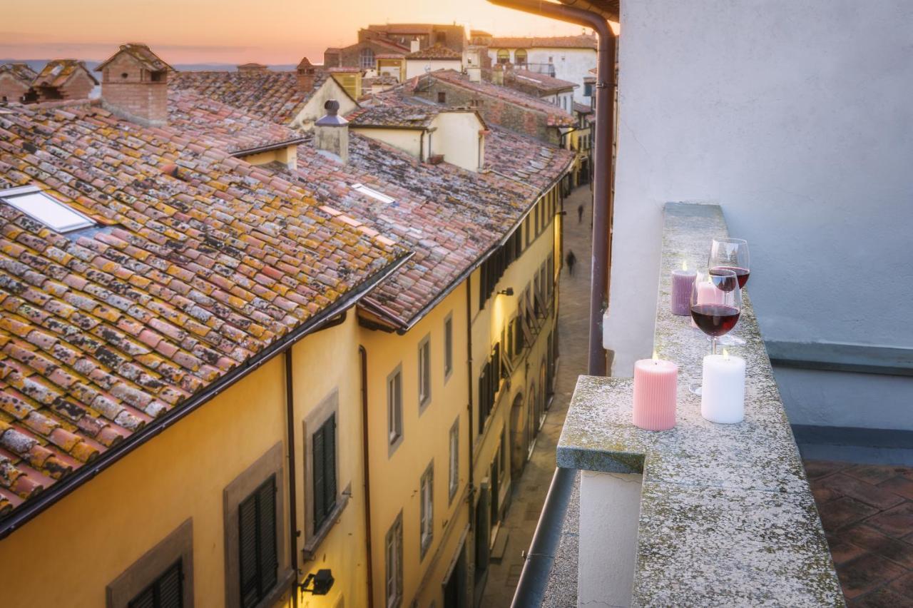 Apartament Terrazza Silena, Centro Storico Con Vista Cortona! Zewnętrze zdjęcie