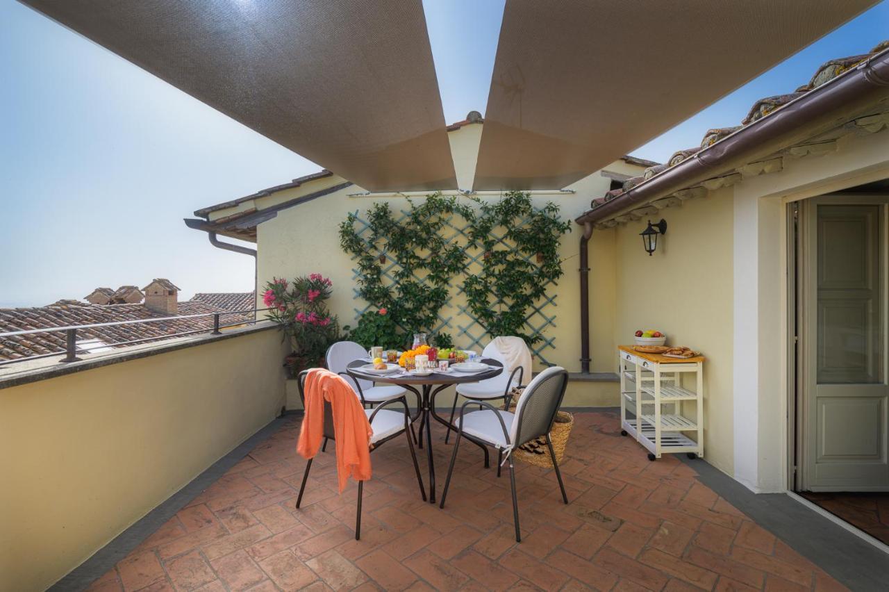 Apartament Terrazza Silena, Centro Storico Con Vista Cortona! Zewnętrze zdjęcie