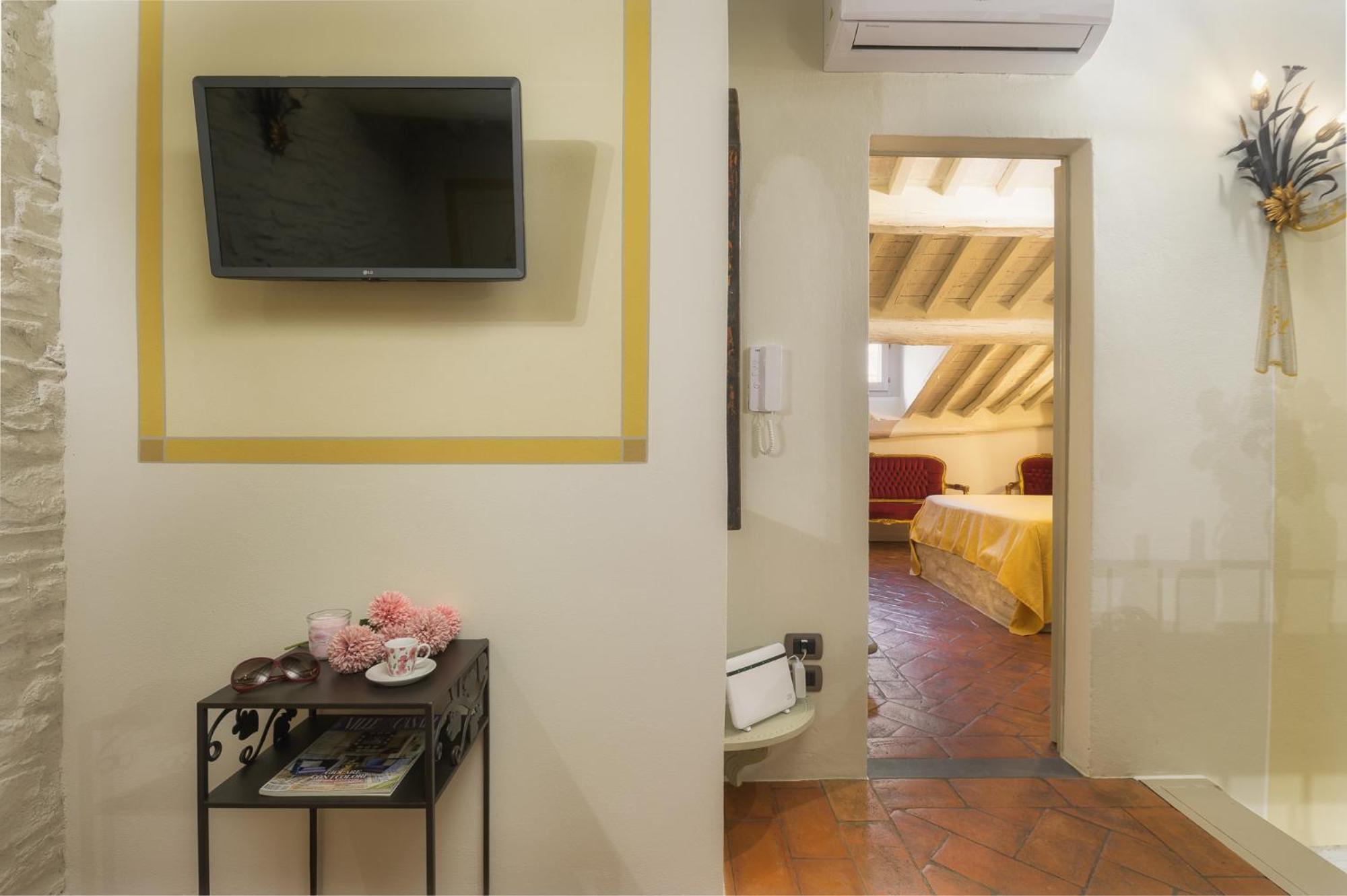 Apartament Terrazza Silena, Centro Storico Con Vista Cortona! Zewnętrze zdjęcie