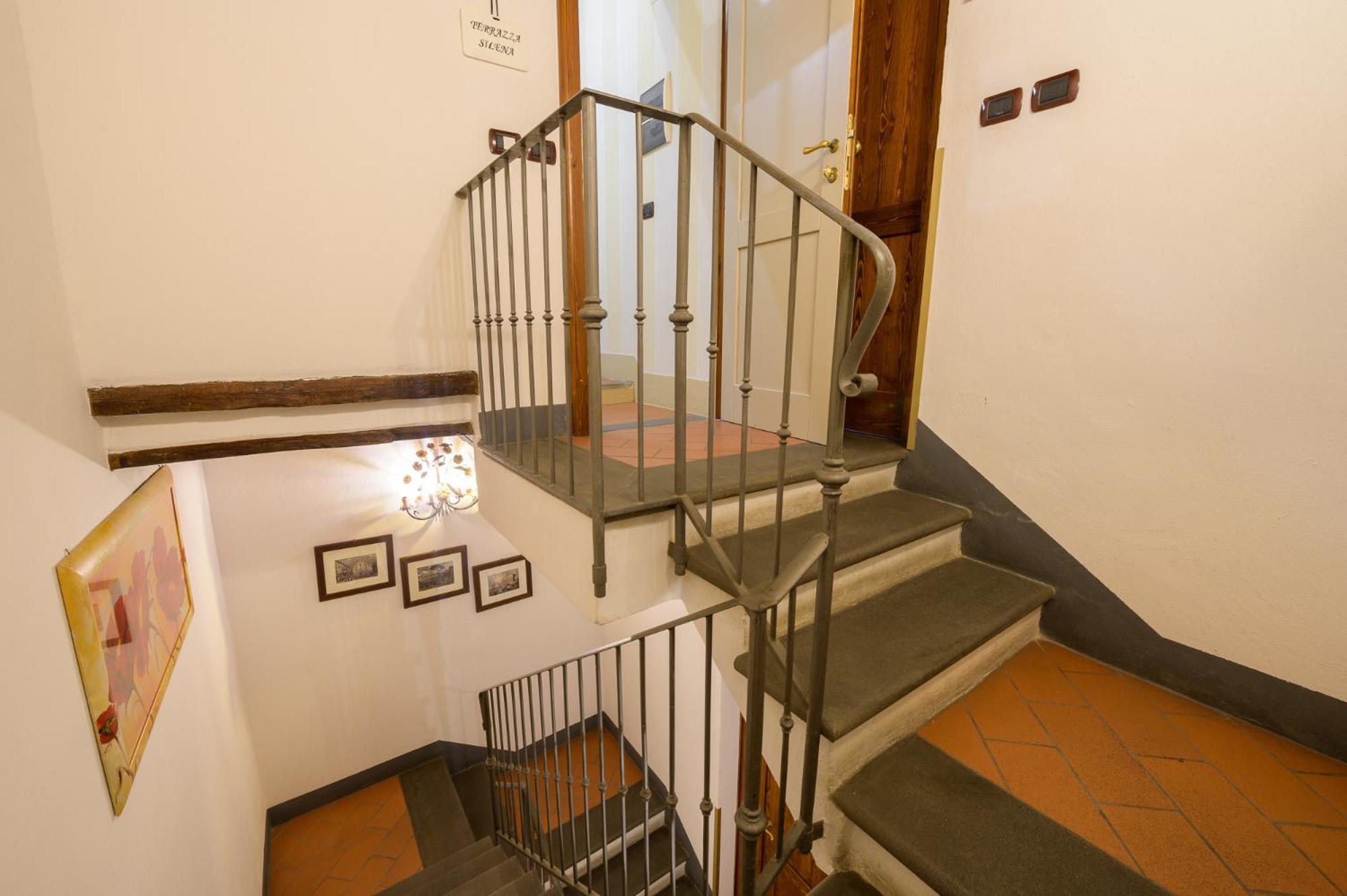 Apartament Terrazza Silena, Centro Storico Con Vista Cortona! Zewnętrze zdjęcie