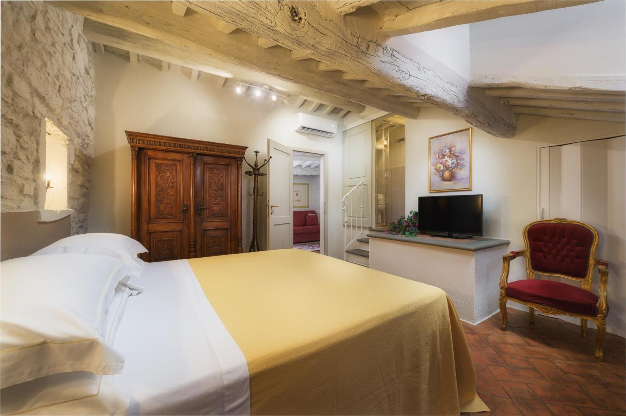 Apartament Terrazza Silena, Centro Storico Con Vista Cortona! Zewnętrze zdjęcie